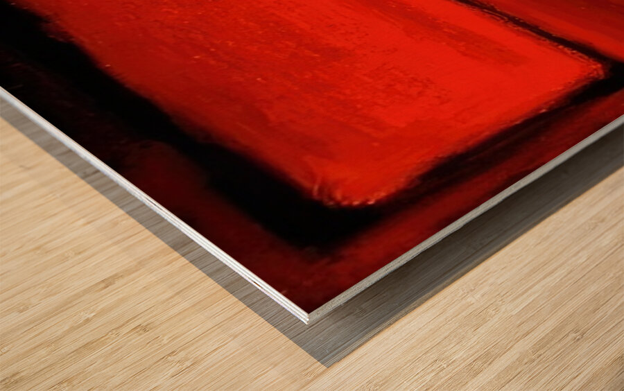 Art by Mark Rothko 33 Wood print