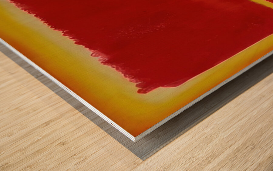 Art by Mark Rothko 37 Wood print