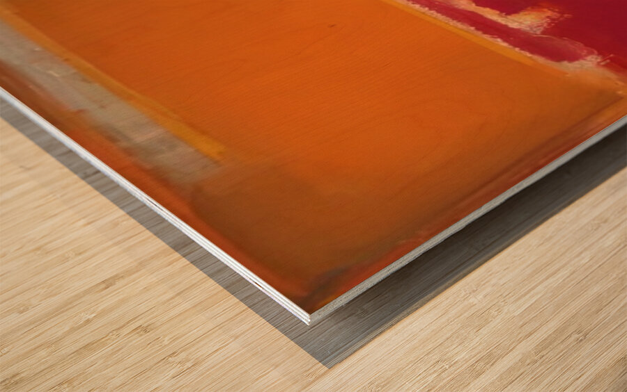 Art by Mark Rothko 38 Wood print