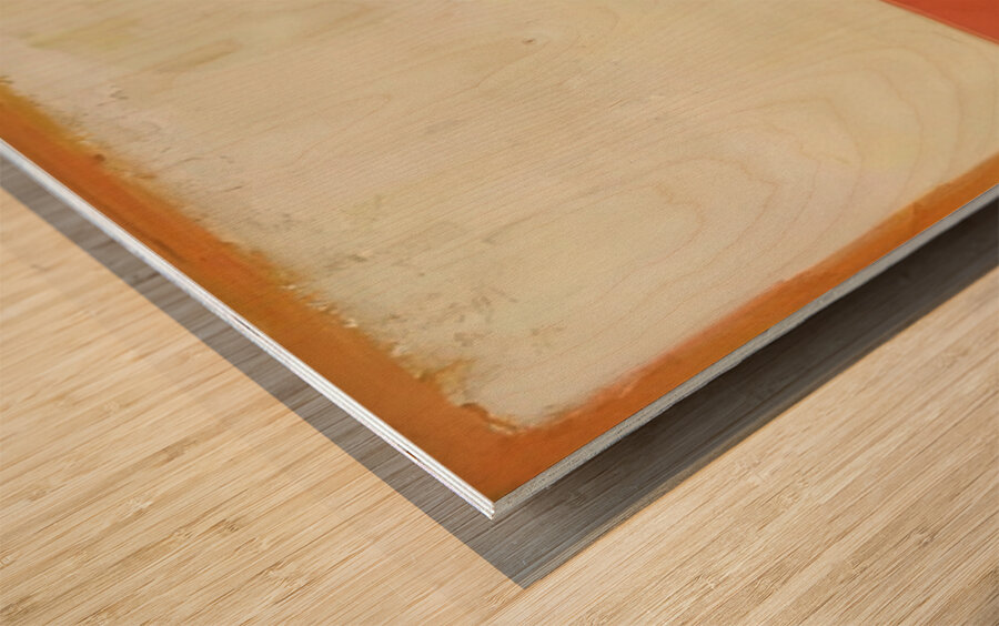 Art by Mark Rothko 45 Wood print