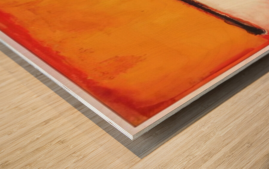 Mark Rothko 2 Wood print