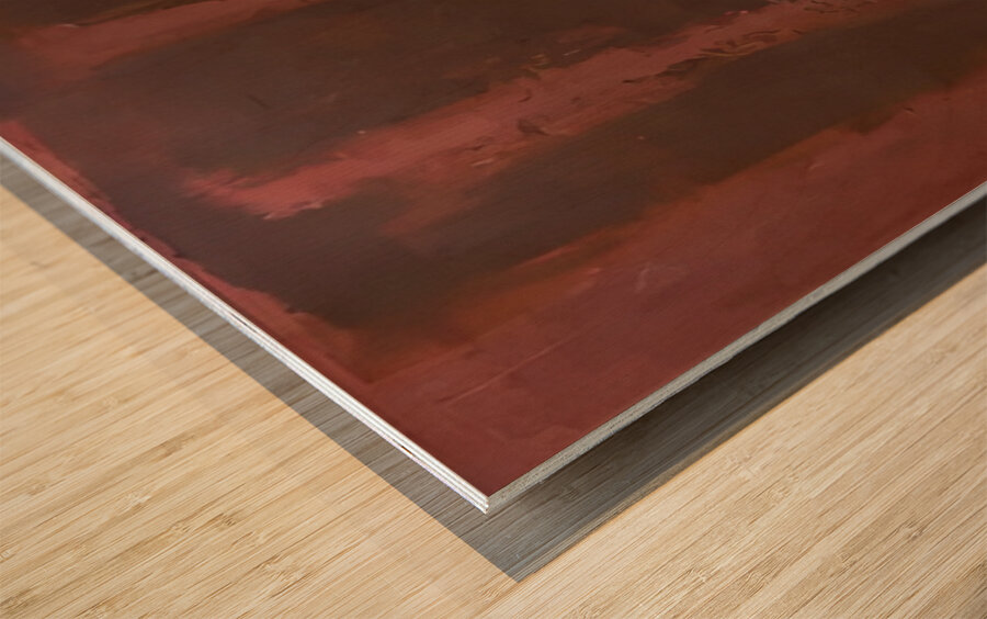 Mark Rothko 5 Wood print