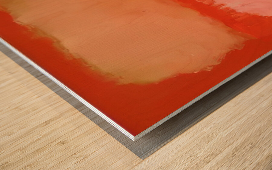 Mark Rothko 7 Wood print