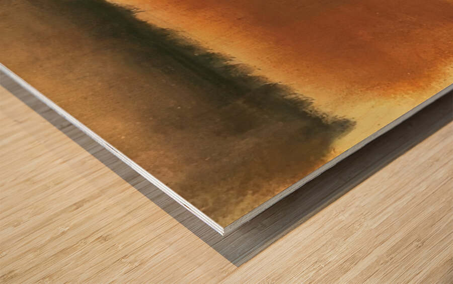 Mark Rothko 42 Wood print