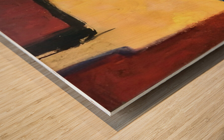 Mark Rothko 48 Wood print
