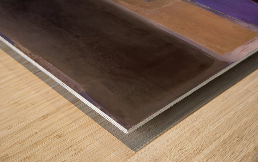 Mark Rothko 17 Wood print