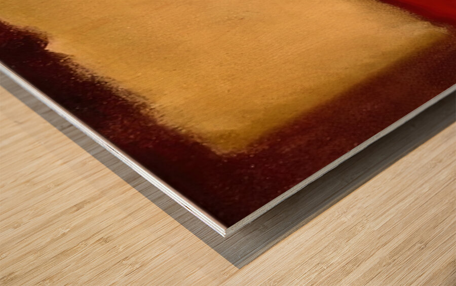 Mark Rothko 39 Wood print