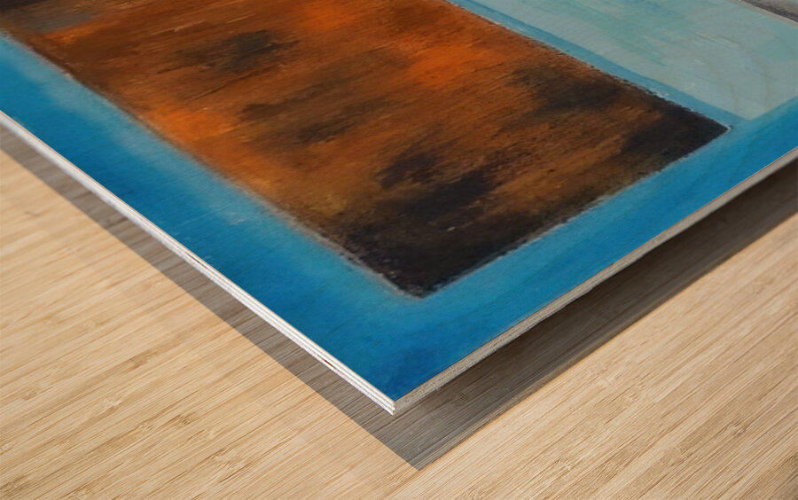 Mark Rothko 46 Wood print