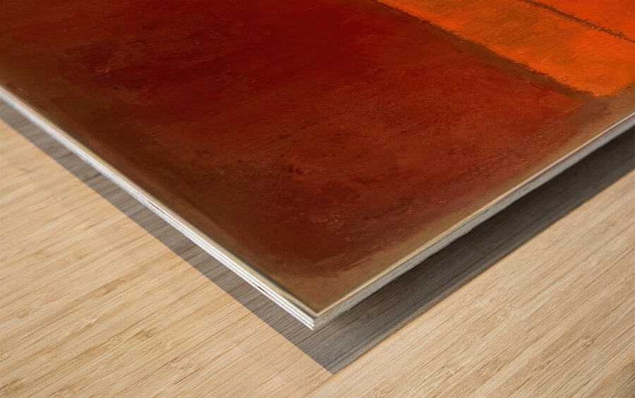 Mark Rothko 4 Wood print