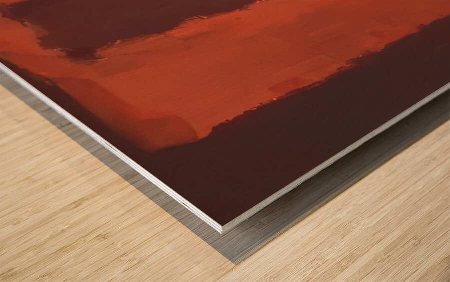 Mark Rothko 19 Wood print