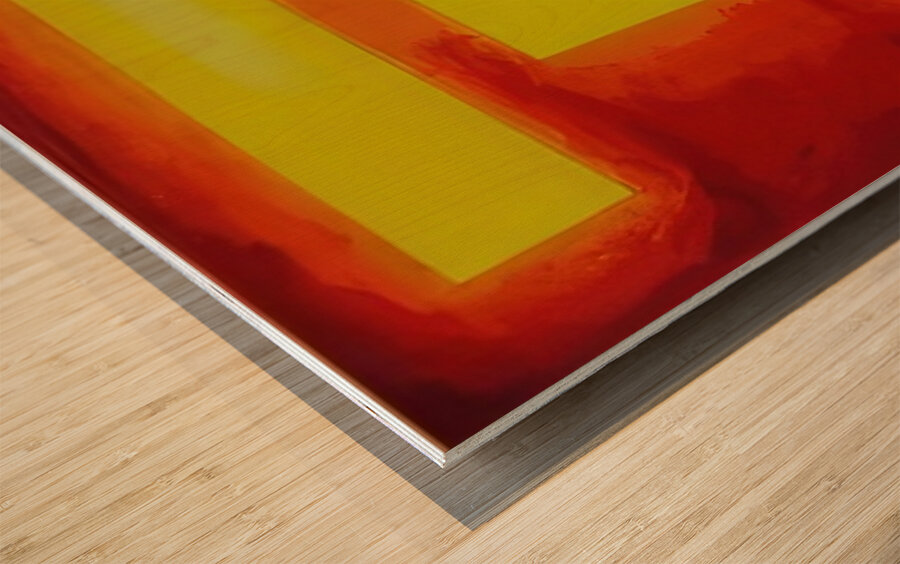 Mark Rothko 35 Wood print