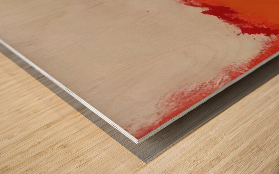 Mark Rothko 7 Wood print