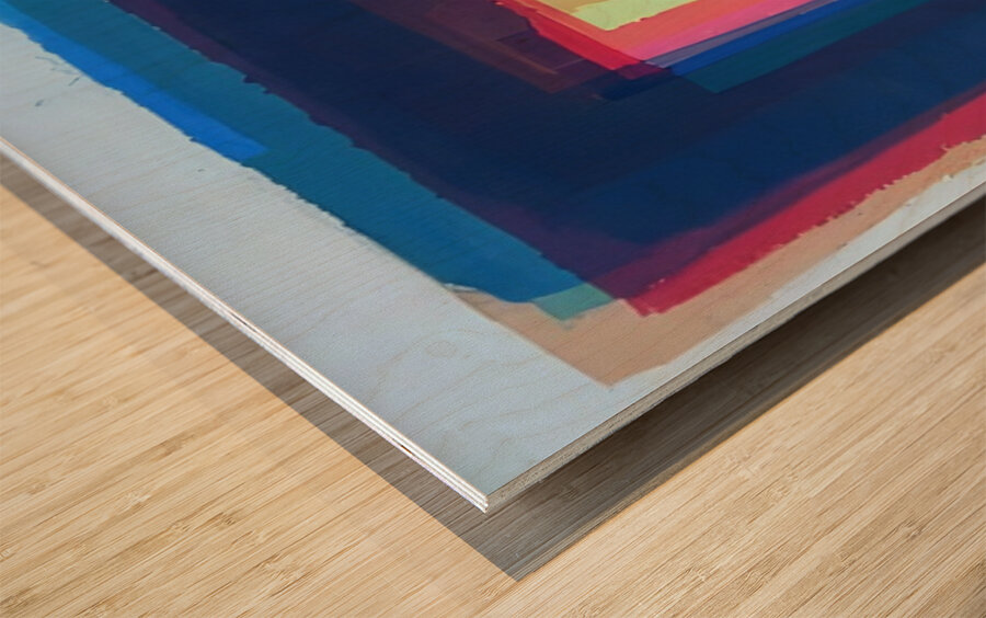 Mark Rothko 9 Wood print