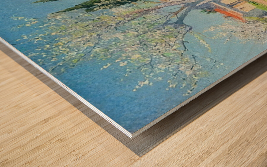 Achille Lauge Art 5 Wood print