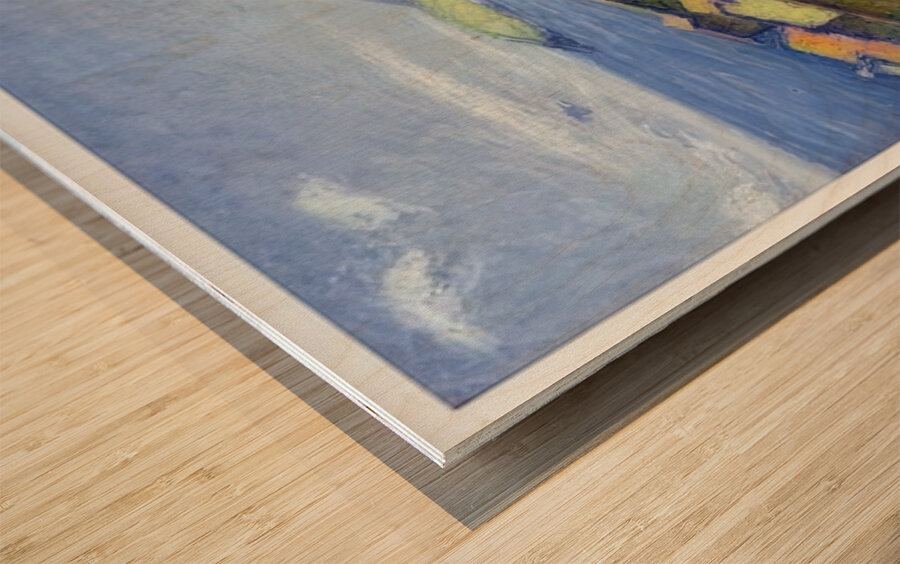 Achille Lauge Art 12 Wood print