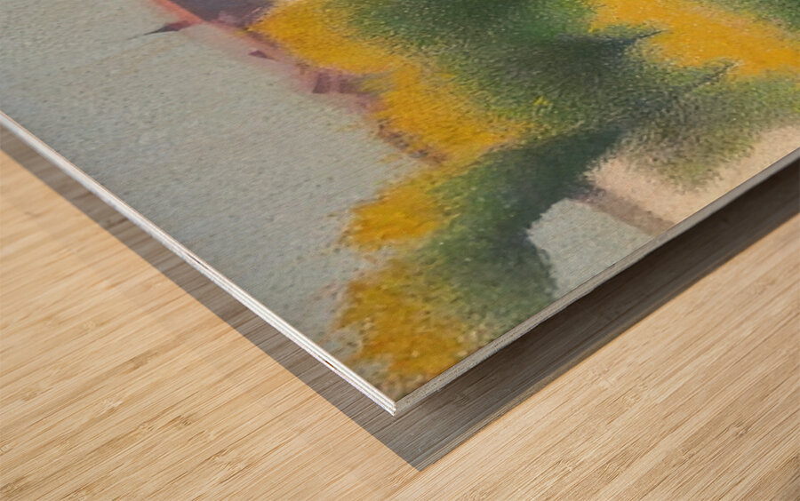 Achille Lauge Art 23 Wood print