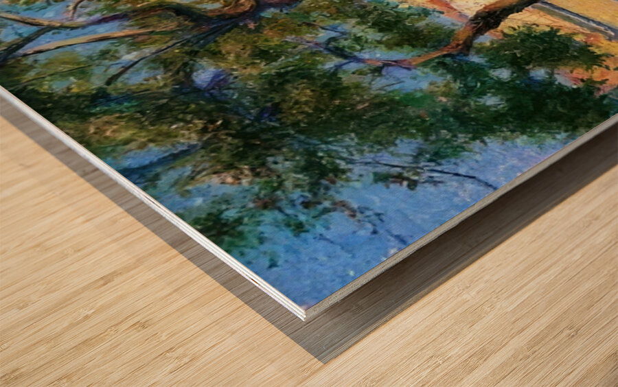 Achille Lauge Art 25 Wood print