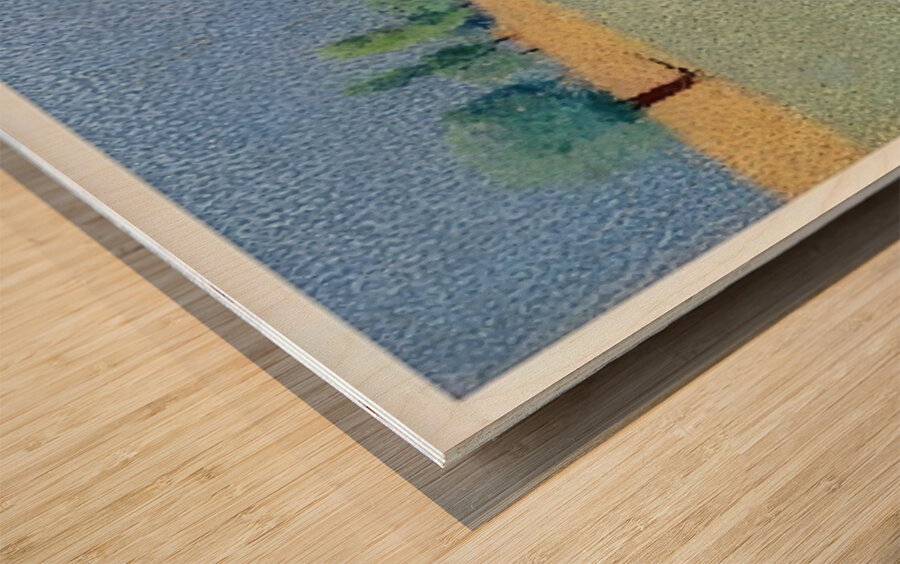 Achille Lauge Art 42 Impression sur bois