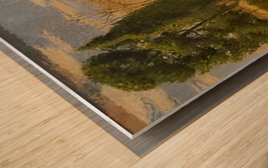 Achille Lauge Art 19 Wood print