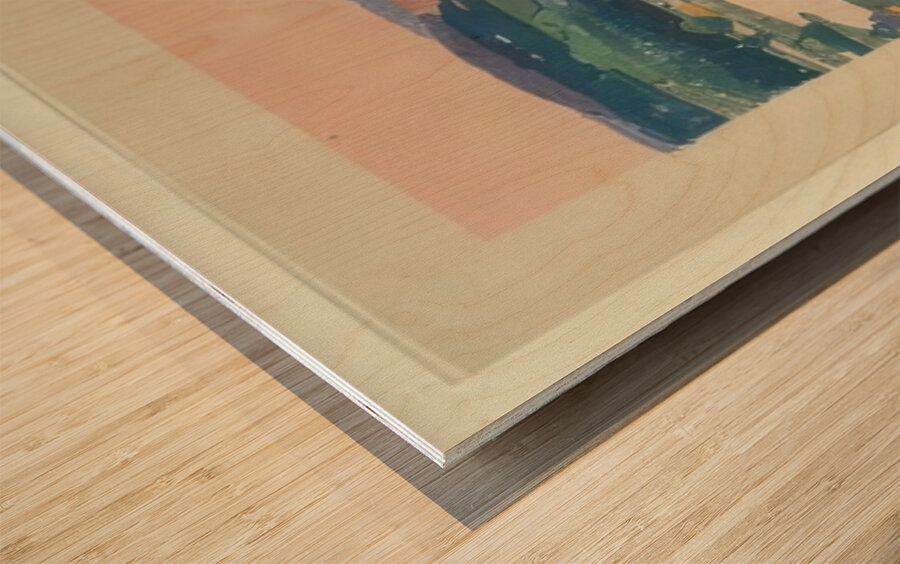 Arthur Wesley Dow 45 Wood print