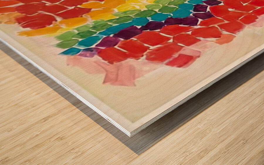 Alma Thomas 4 Wood print