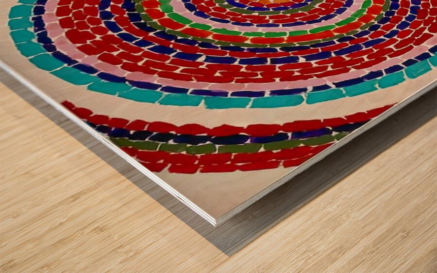 Alma Thomas 10 Wood print