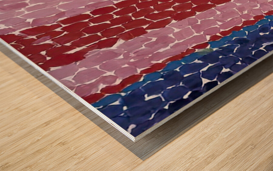 Alma Thomas 15 Wood print