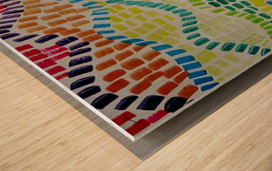 Alma Thomas 16 Wood print