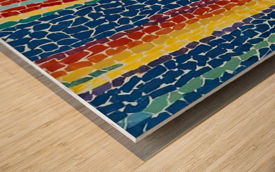 Alma Thomas 20 Wood print