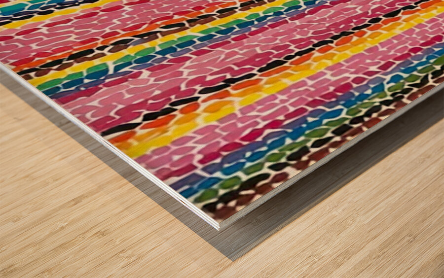 Alma Thomas 22 Wood print