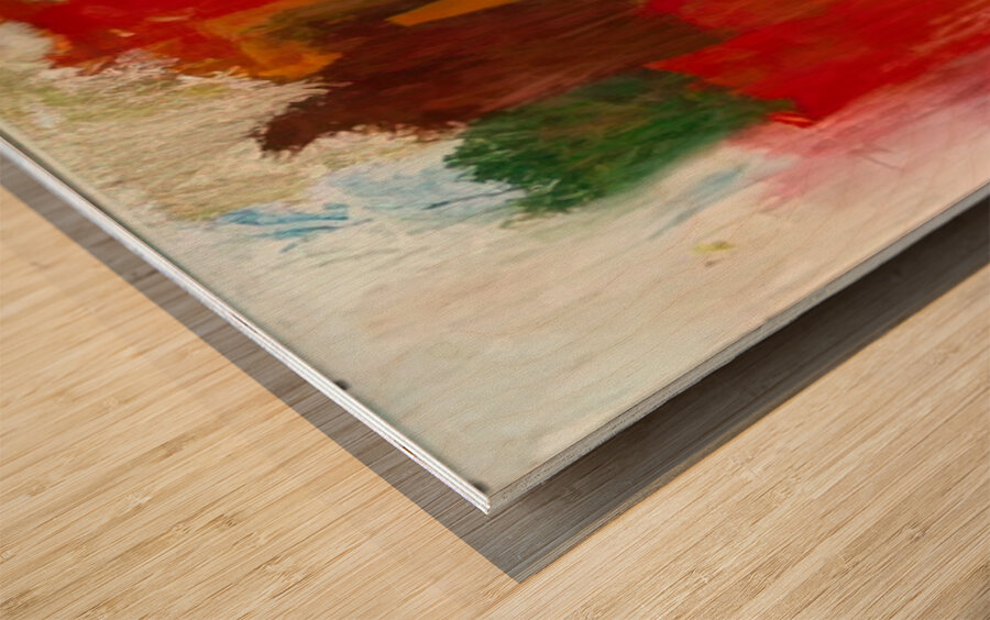 Alma Thomas 33 Wood print