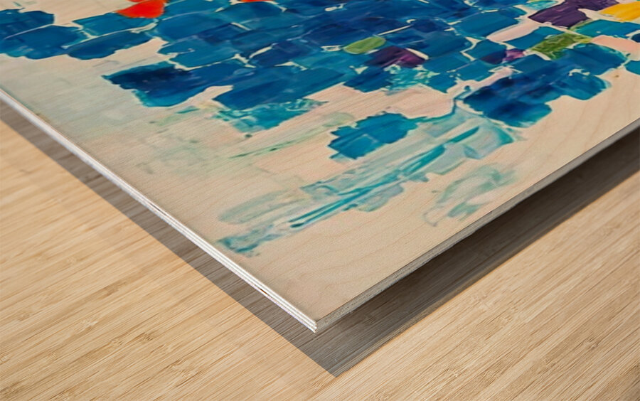 Alma Thomas 34 Wood print