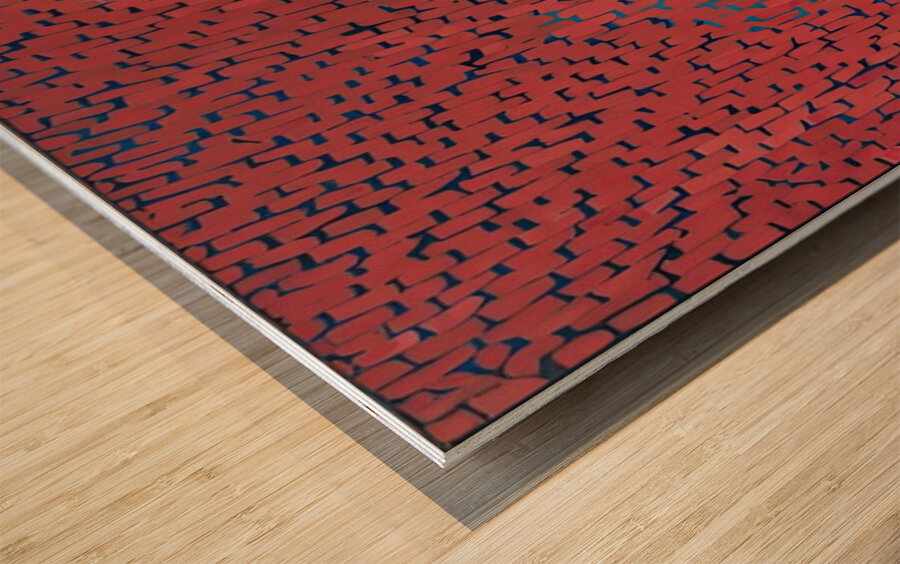 Alma Thomas 39 Wood print