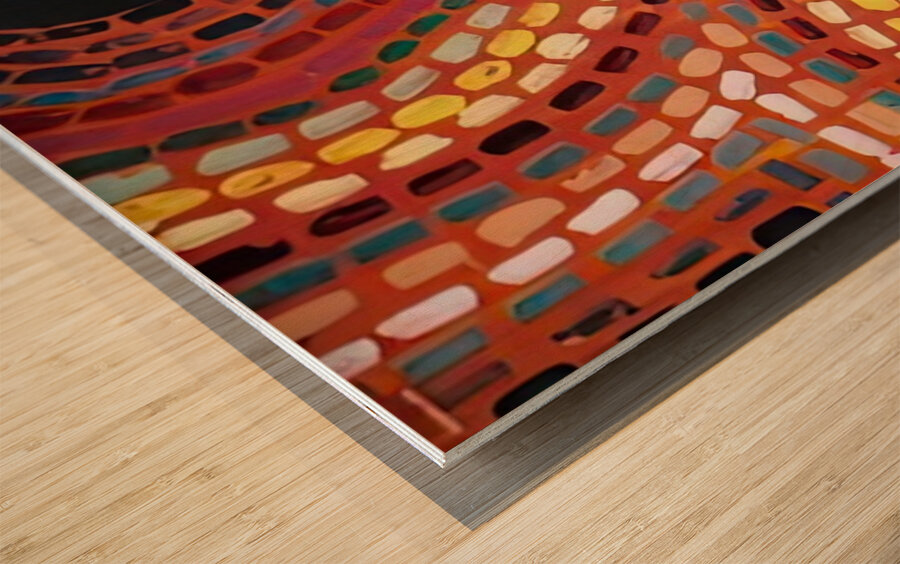 Alma Thomas 41 Wood print