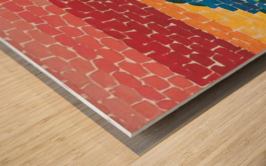 Alma Thomas 47 Wood print