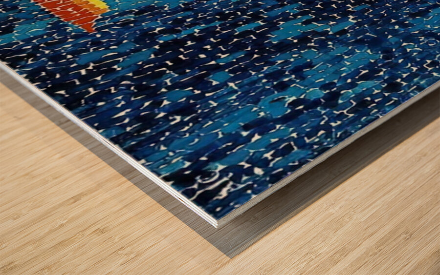 Alma Thomas 48 Wood print