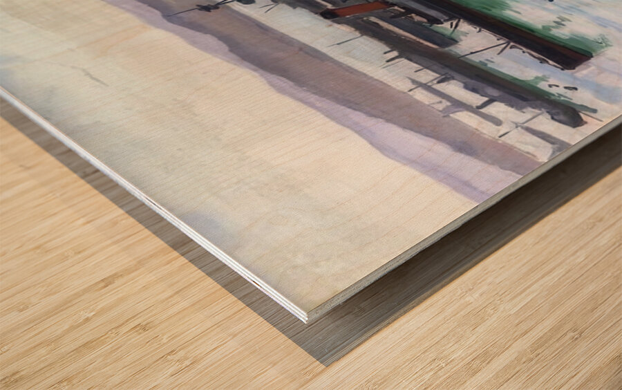 Albert Marquet  10 Wood print