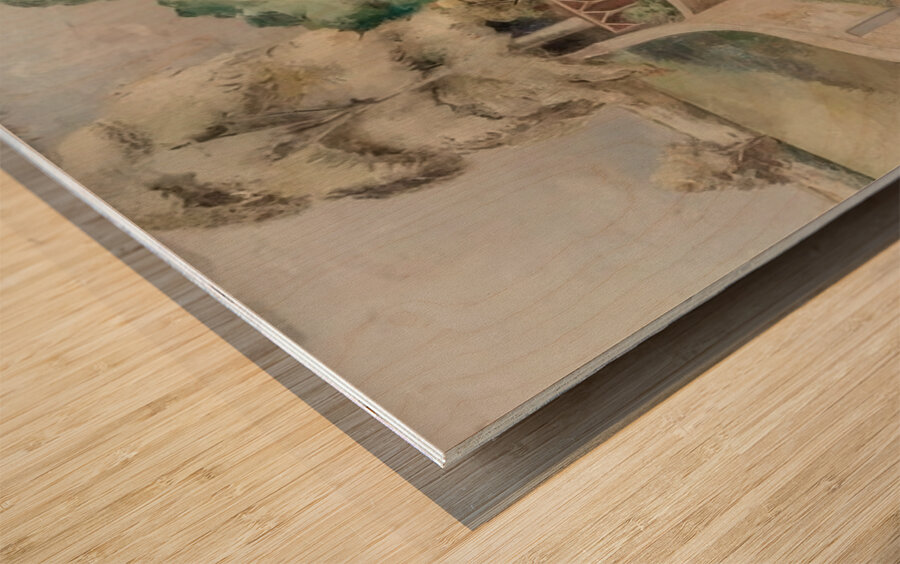 Paul Nash 14 Wood print