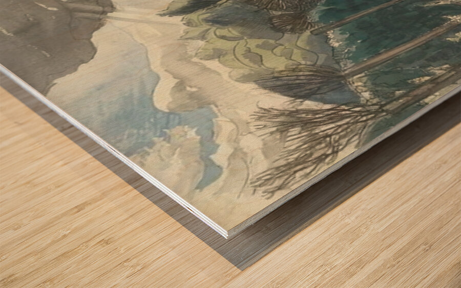 Paul Nash 33 Wood print