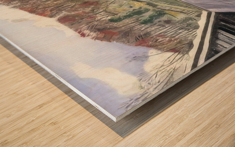 Paul Nash 38 Wood print