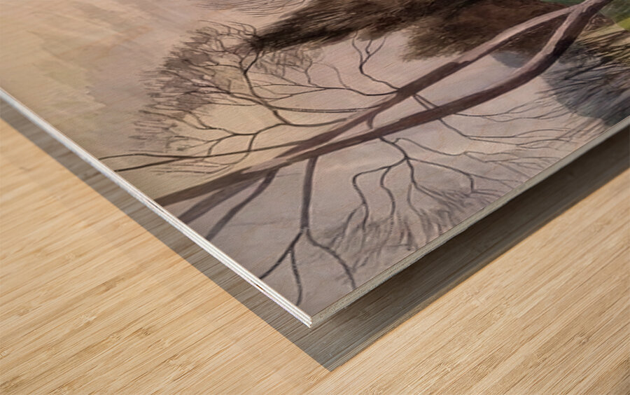 Paul Nash 13 Wood print