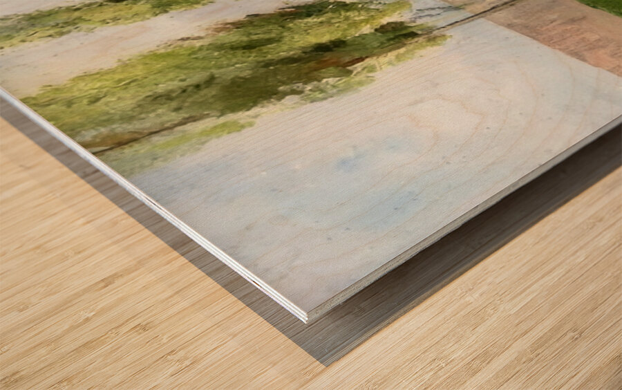 Odilon Redon 16 Wood print