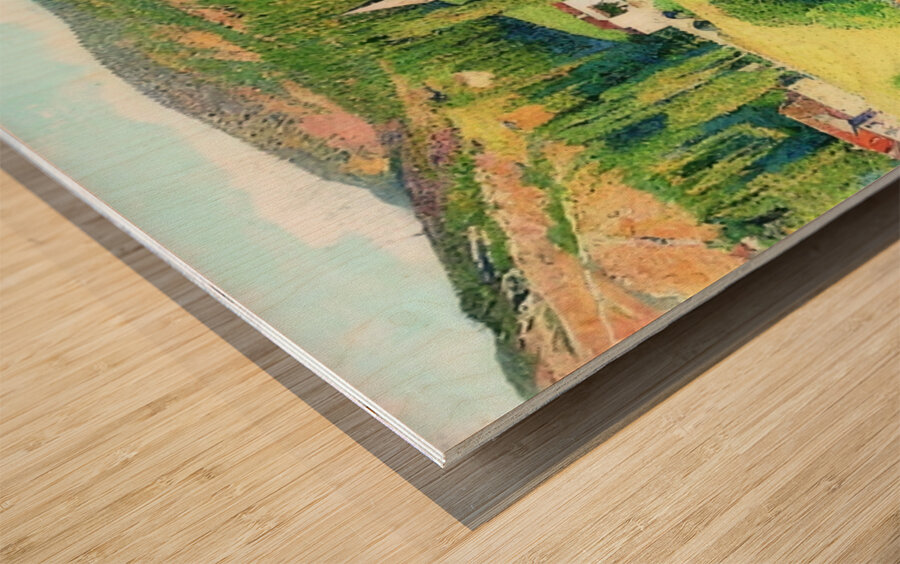  Art by Henri Martin 32 Wood print