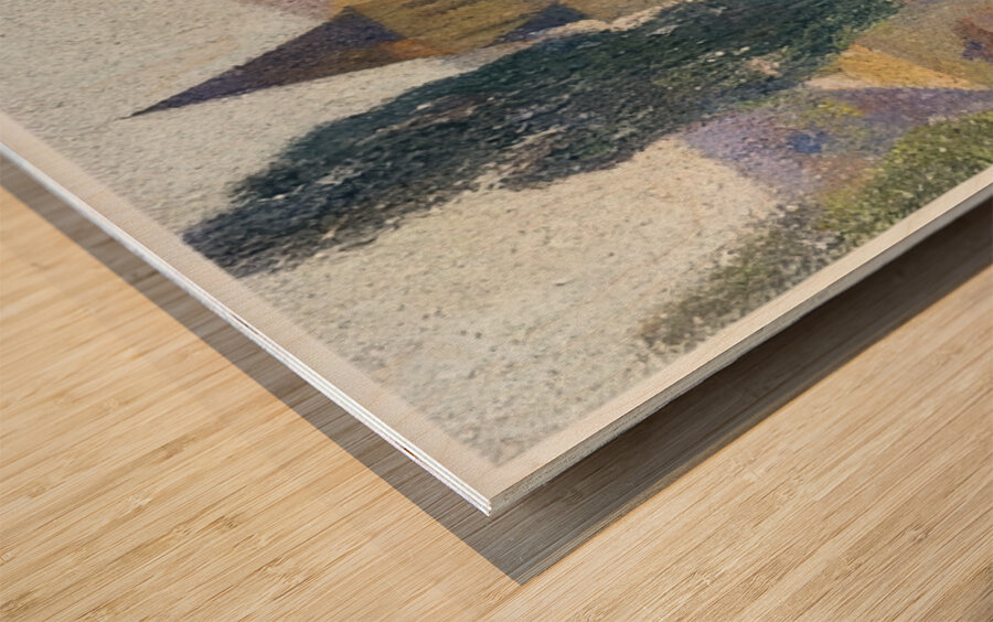  Art by Henri Martin 43 Wood print