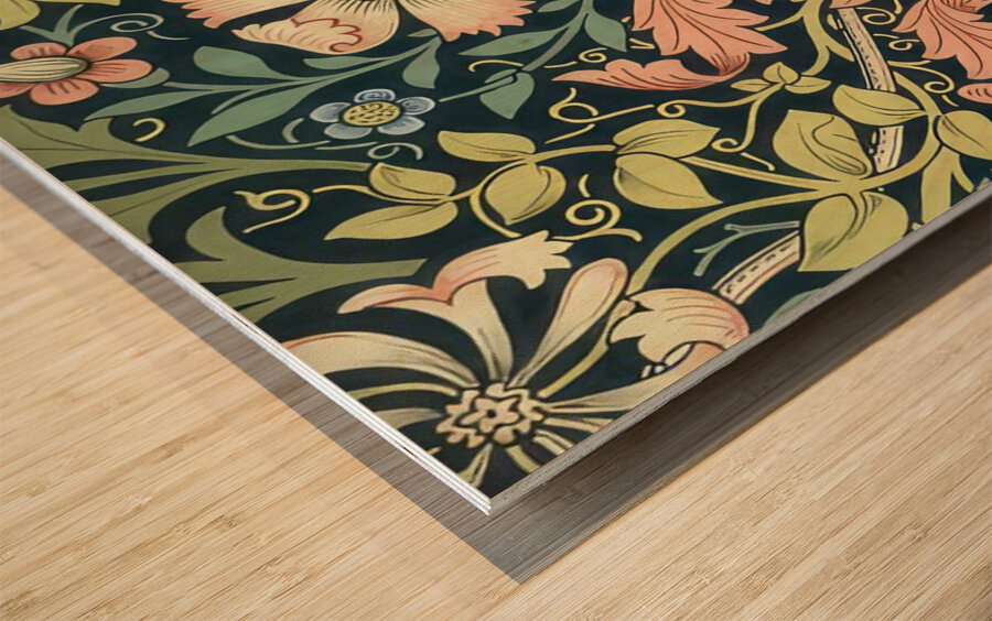 William Morris 3 Wood print
