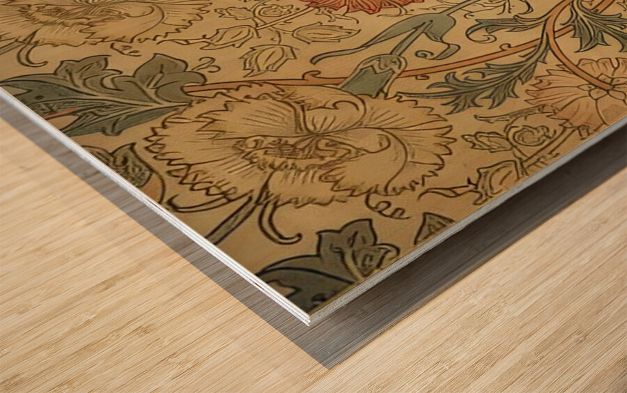 William Morris 13 Wood print