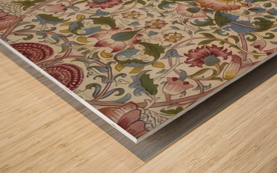 William Morris 14 Wood print