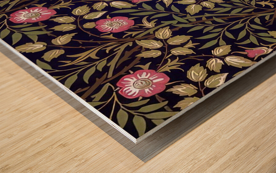 William Morris 15 Wood print