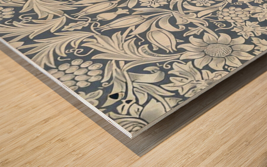 William Morris 18 Wood print