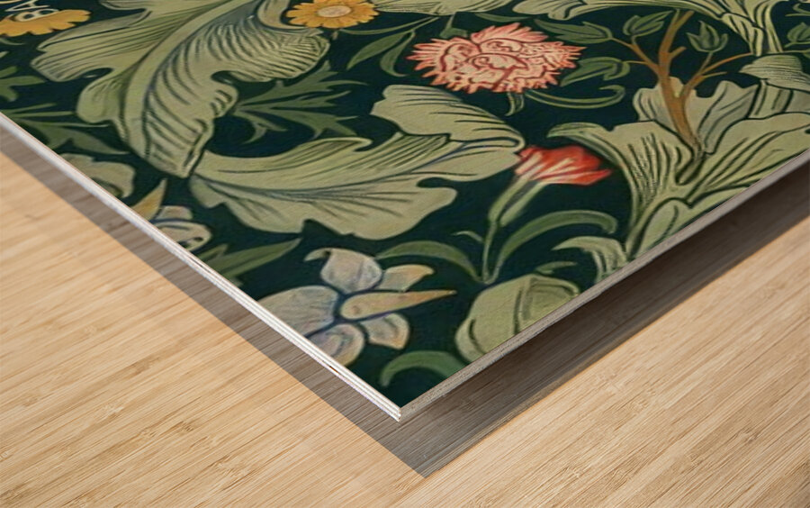 William Morris 19 Wood print